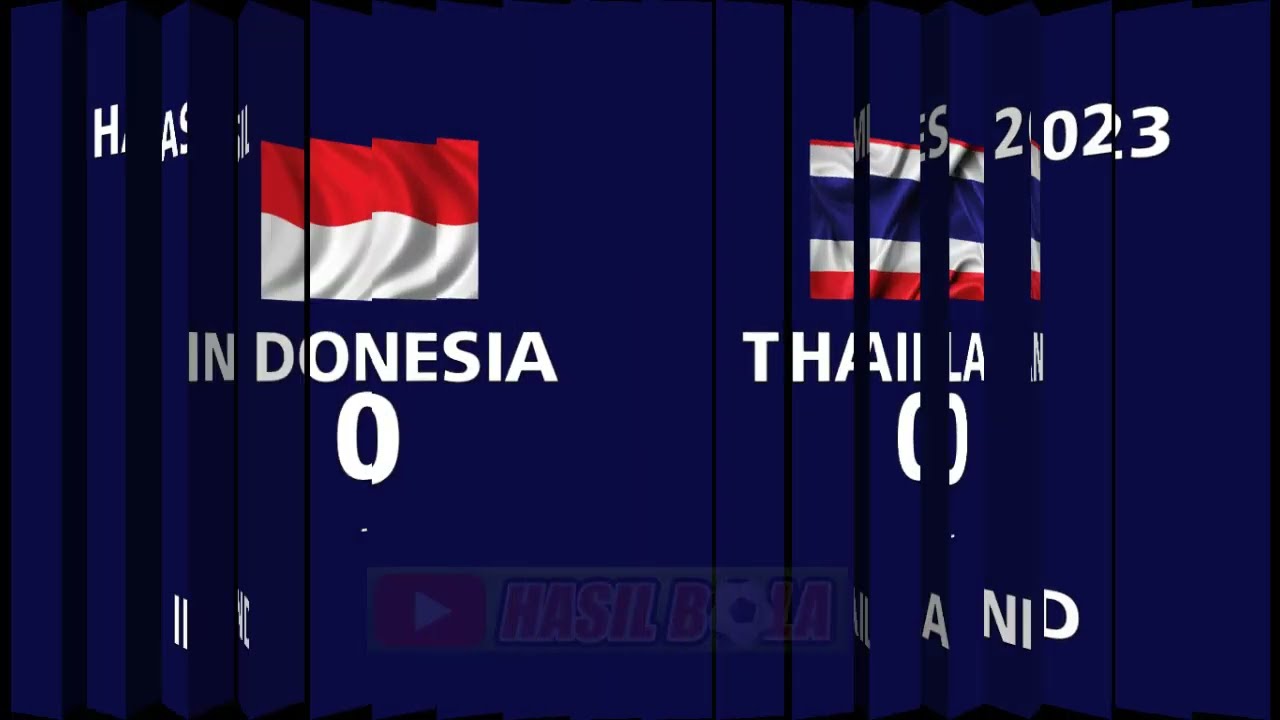 Hasil Indonesia vs Thailand SEA Games 2023