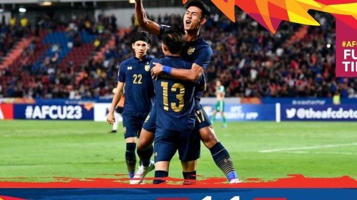 Susunan Pemain Tim Nasional Sepak Bola U-23 Malaysia vs Tim Nasional Sepak Bola U-23 Thailand