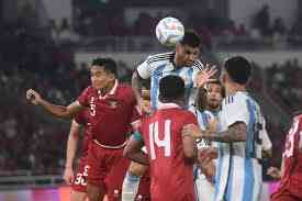 Score Indonesia vs Argentina 2023